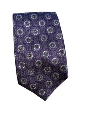 Chick Fil A Crabtree Valley Tie Purple paisley Chick-fil-A